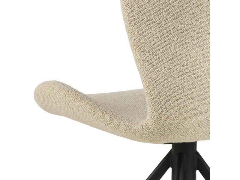 Krzesło obrotowe Batilda kremowe Monza 90 - ACTONA